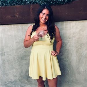 Yellow dress